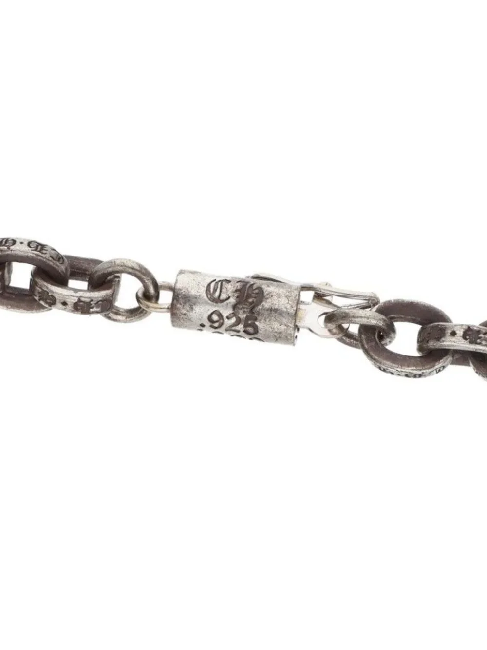 Chrome Hearts Paper Chain 20 Silver Necklace